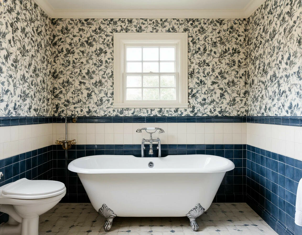 Как правильно комбинировать обои с другими материалами отделки Как правильно комбинировать обои с другими материалами отделки