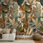 79224-8 Панно AS Creation 159*280, Ботаника маркетри 79224-8 Панно AS Creation 159*280, Ботаника маркетри