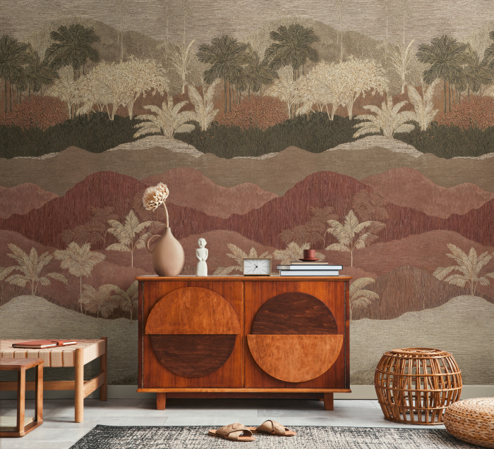 79216-8 Панно AS Creation 159*280, Терракотовые тропики