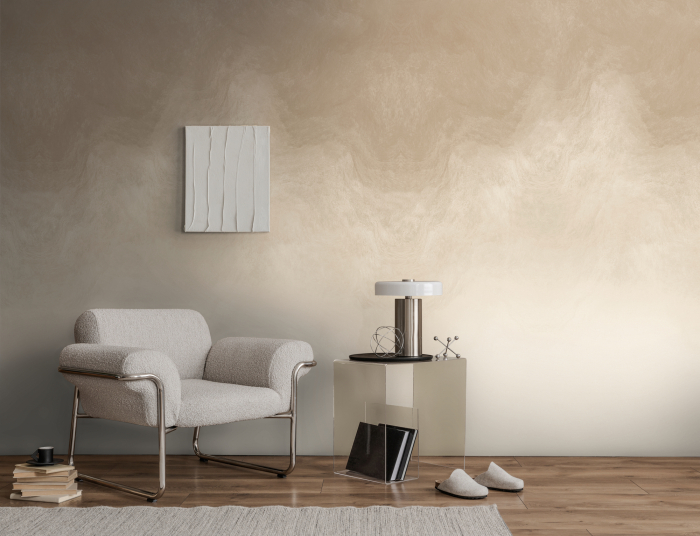 79239-3 Панно AS Creation 159*280, Облачная вуаль капучино